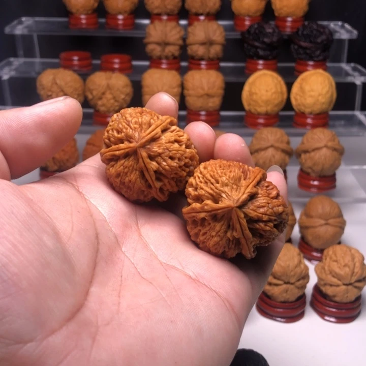 文玩核桃吊坠今**事12三楞