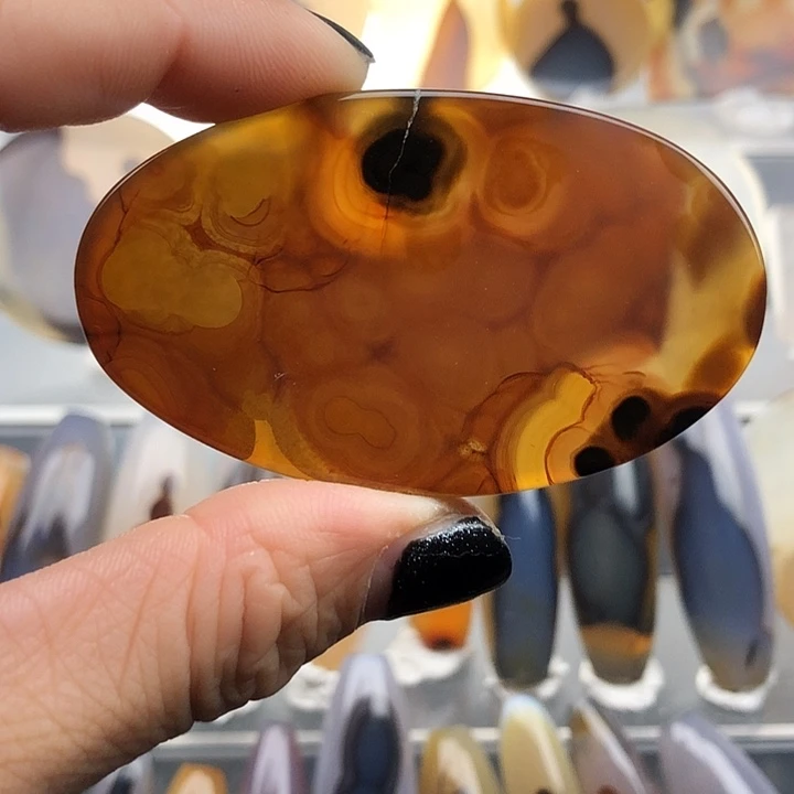查罗石未镶嵌珠宝半成品77