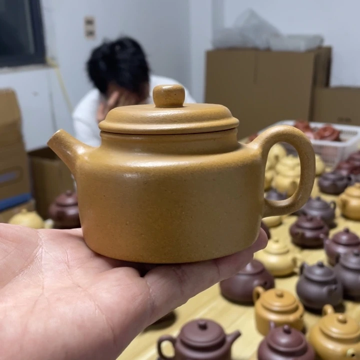 紫砂紫砂黄金段  德钟