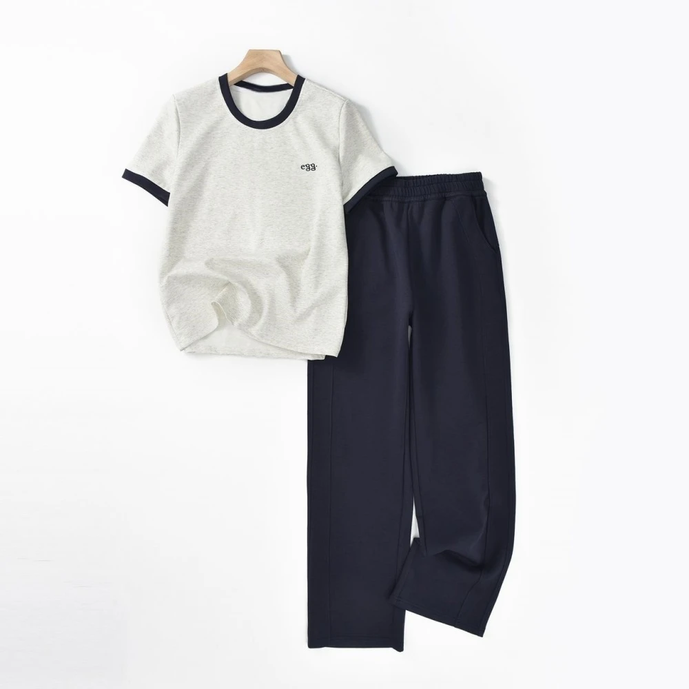 XQY-[舒适套装]2025初夏新款女装舒适简约休闲套装HT-1331