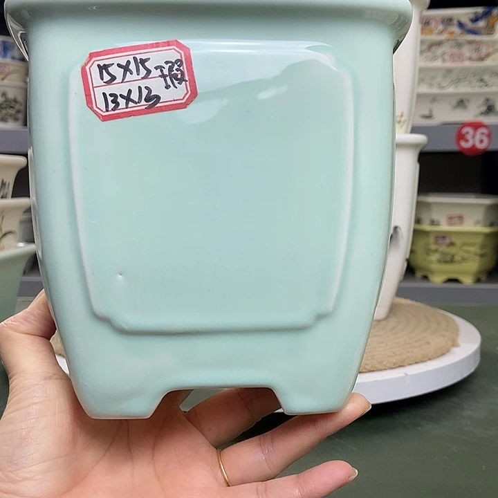 紫砂宜兴紫砂花盆