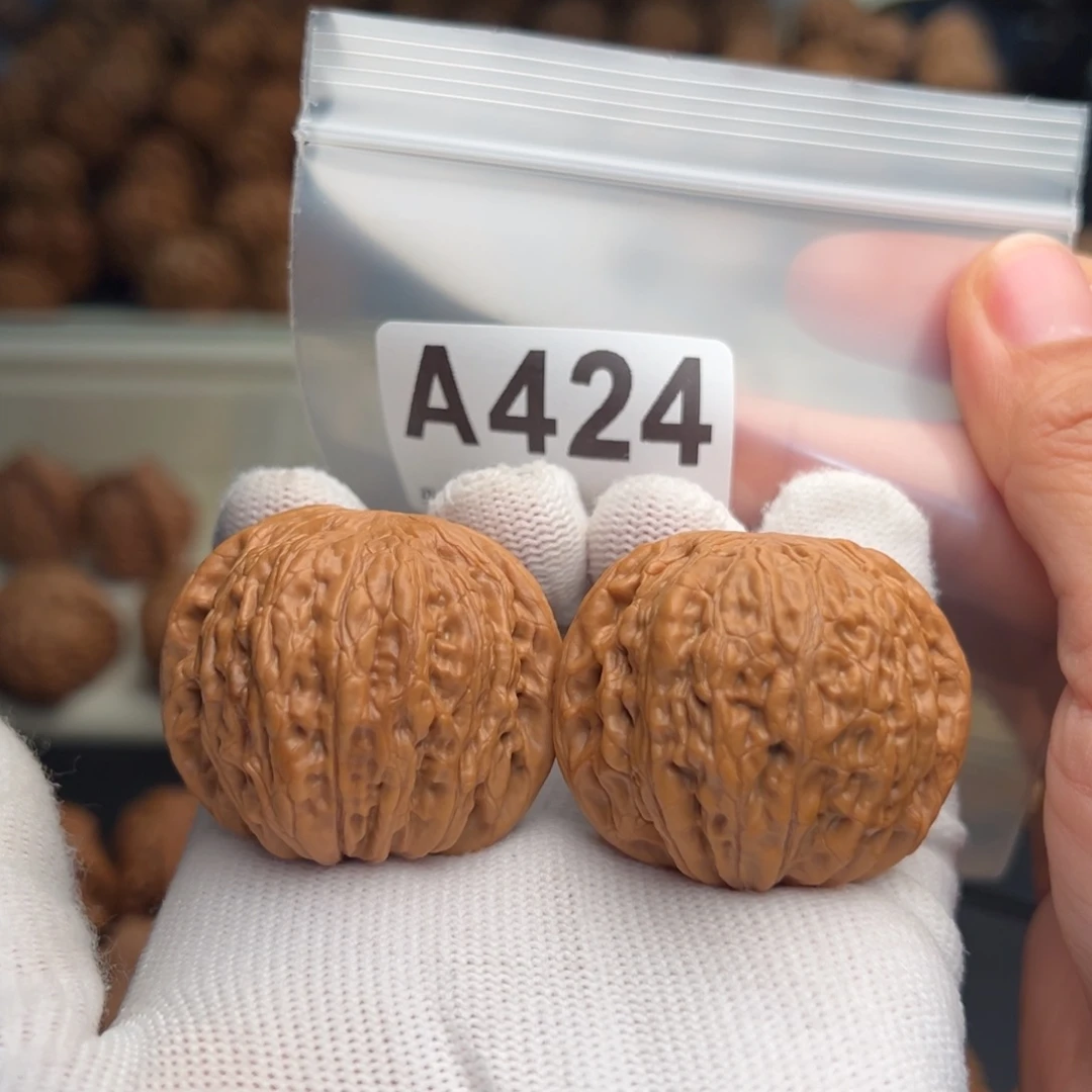 时***好手串文玩核桃A424铁锤40