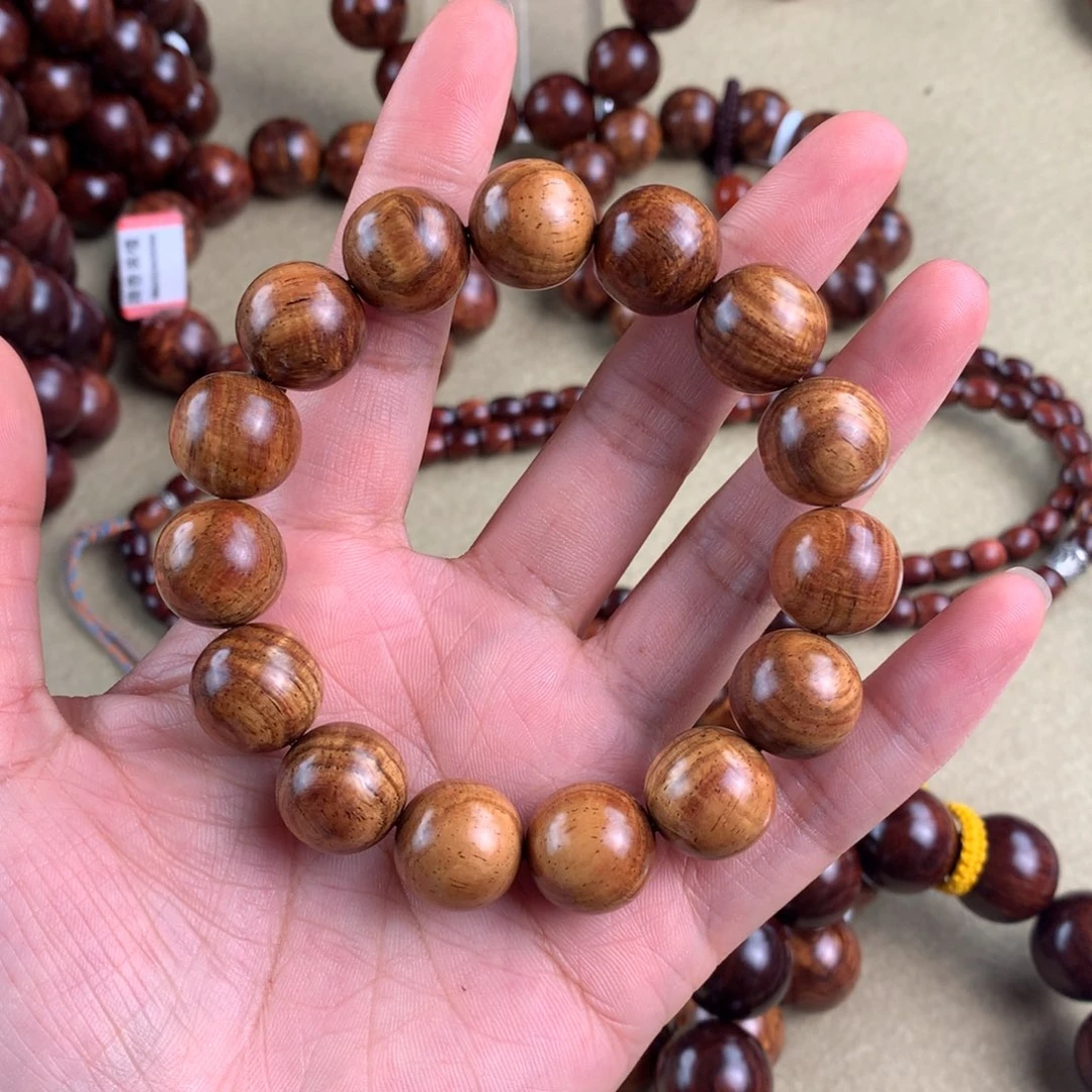 手串/手链黄花梨/降香黄檀海南黄花梨1.5老油梨