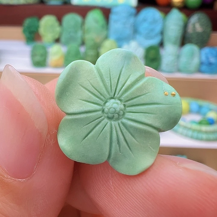 未镶嵌绿松石项链