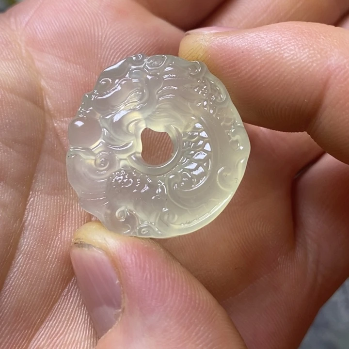 岫玉天然岫玉挂件未镶嵌