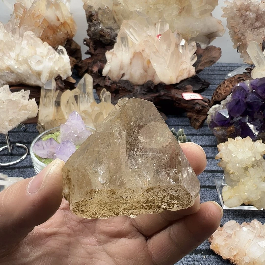 常***室珠宝半成品水晶银S925镶嵌