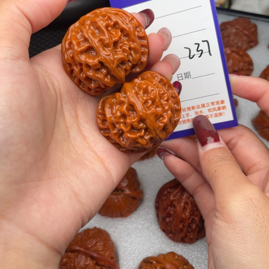 桃核把件41苹果237