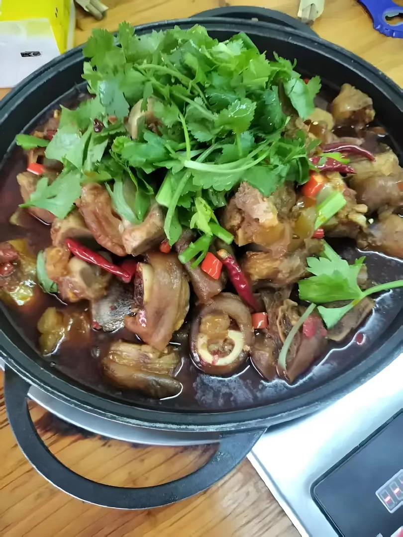 原味香辣黄焖牛蹄