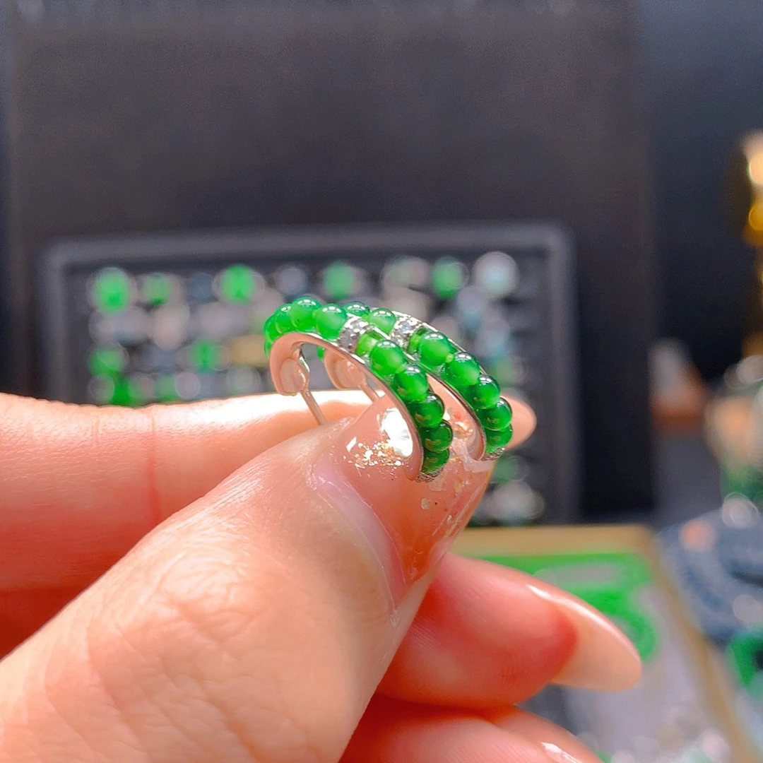 未镶嵌戒指翡翠天然翡翠