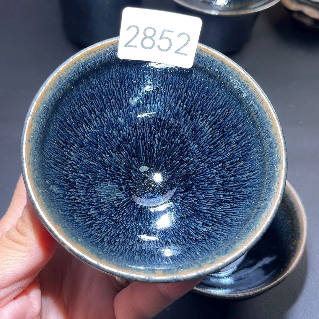 只***过茶盏柴烧建盏2852