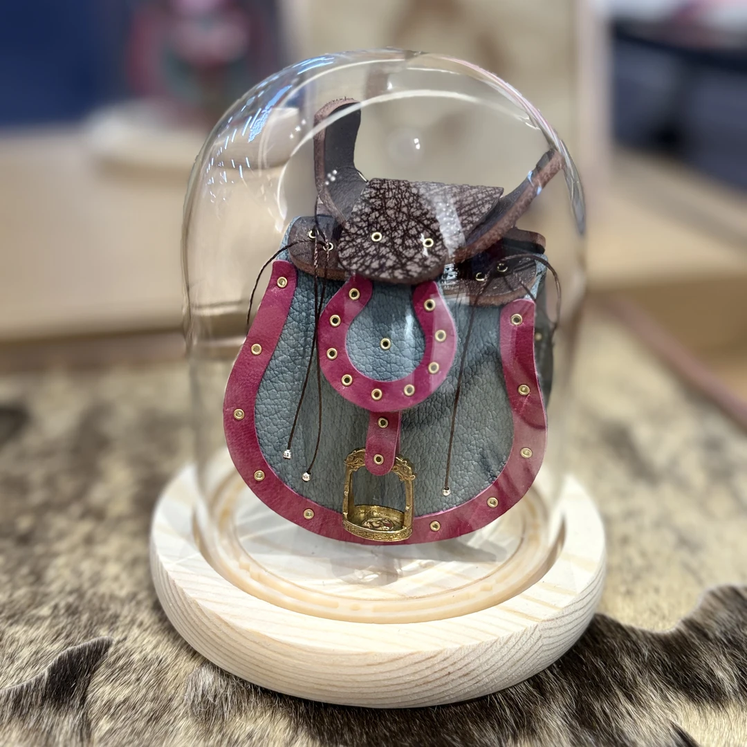 民族特色MINI马鞍摆件，随机发货