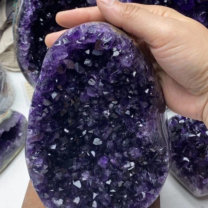 未镶嵌珠宝半成品紫晶