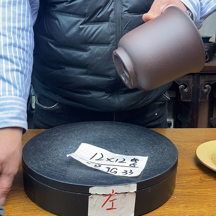 紫砂花盆货号一只JG33