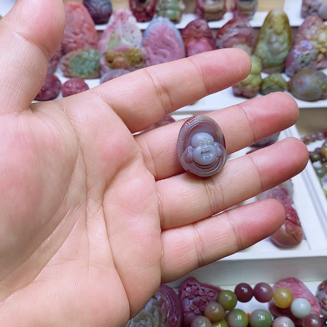 玛瑙/玉髓盐源玛瑙未镶嵌