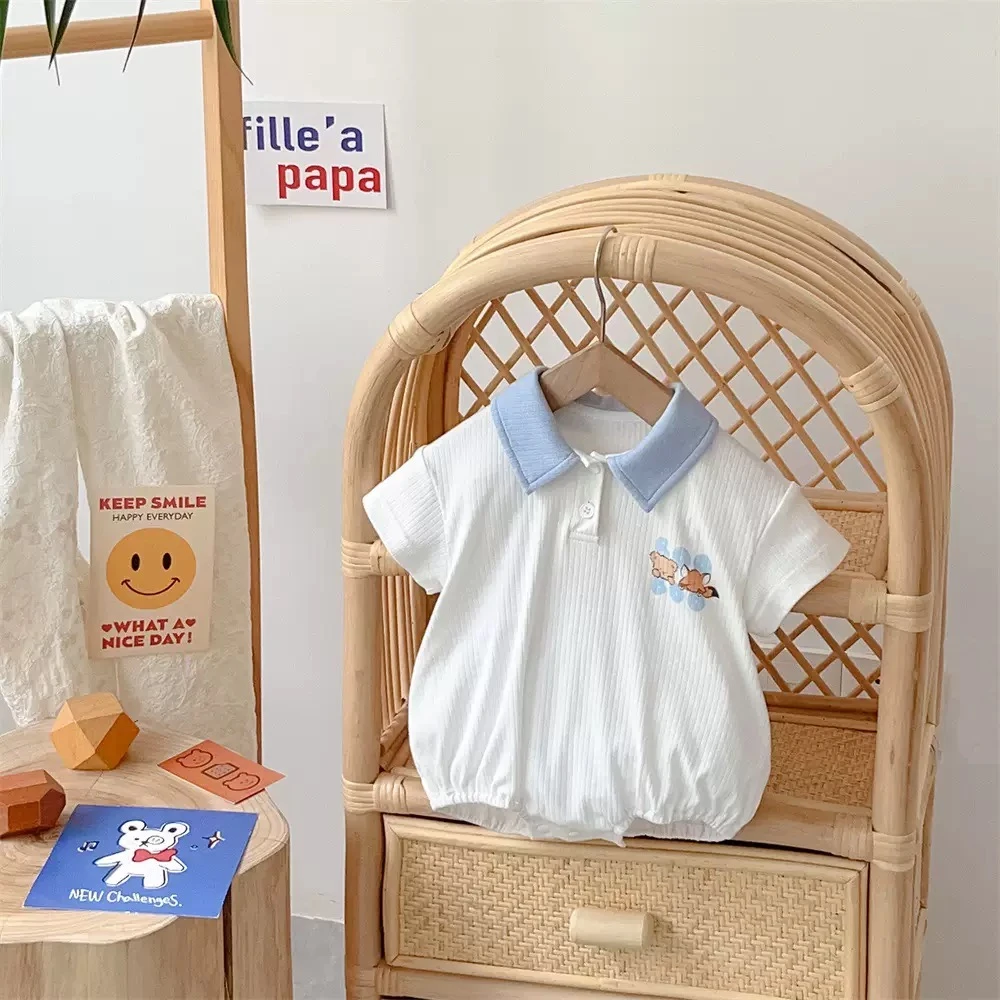 058 婴儿衣服夏季新款宝宝包屁衣