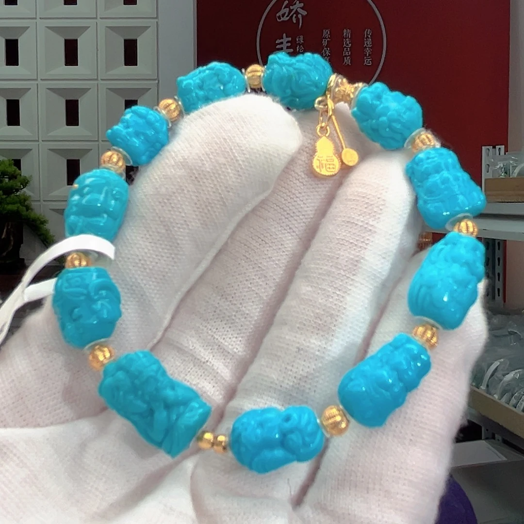 绿松石未镶嵌珠宝奇石