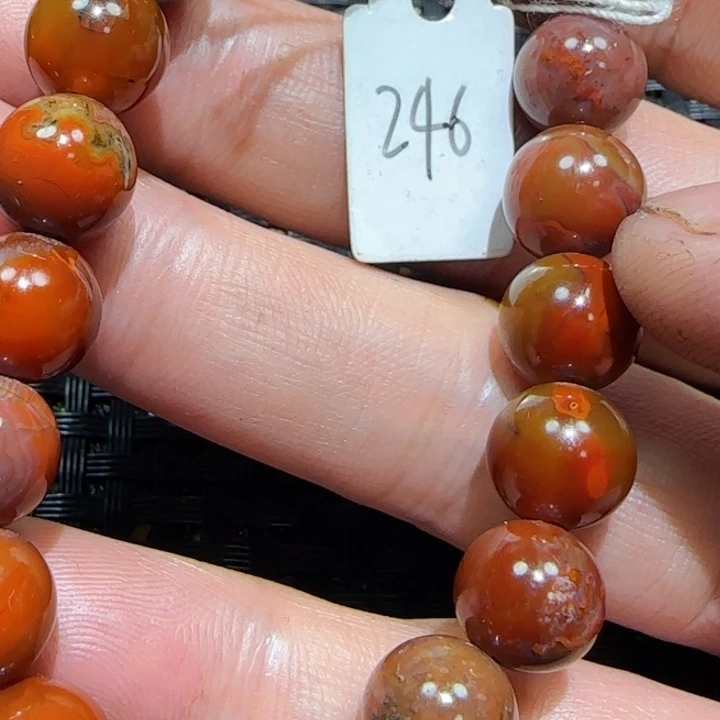 时***人玛瑙/玉髓未镶嵌吊坠