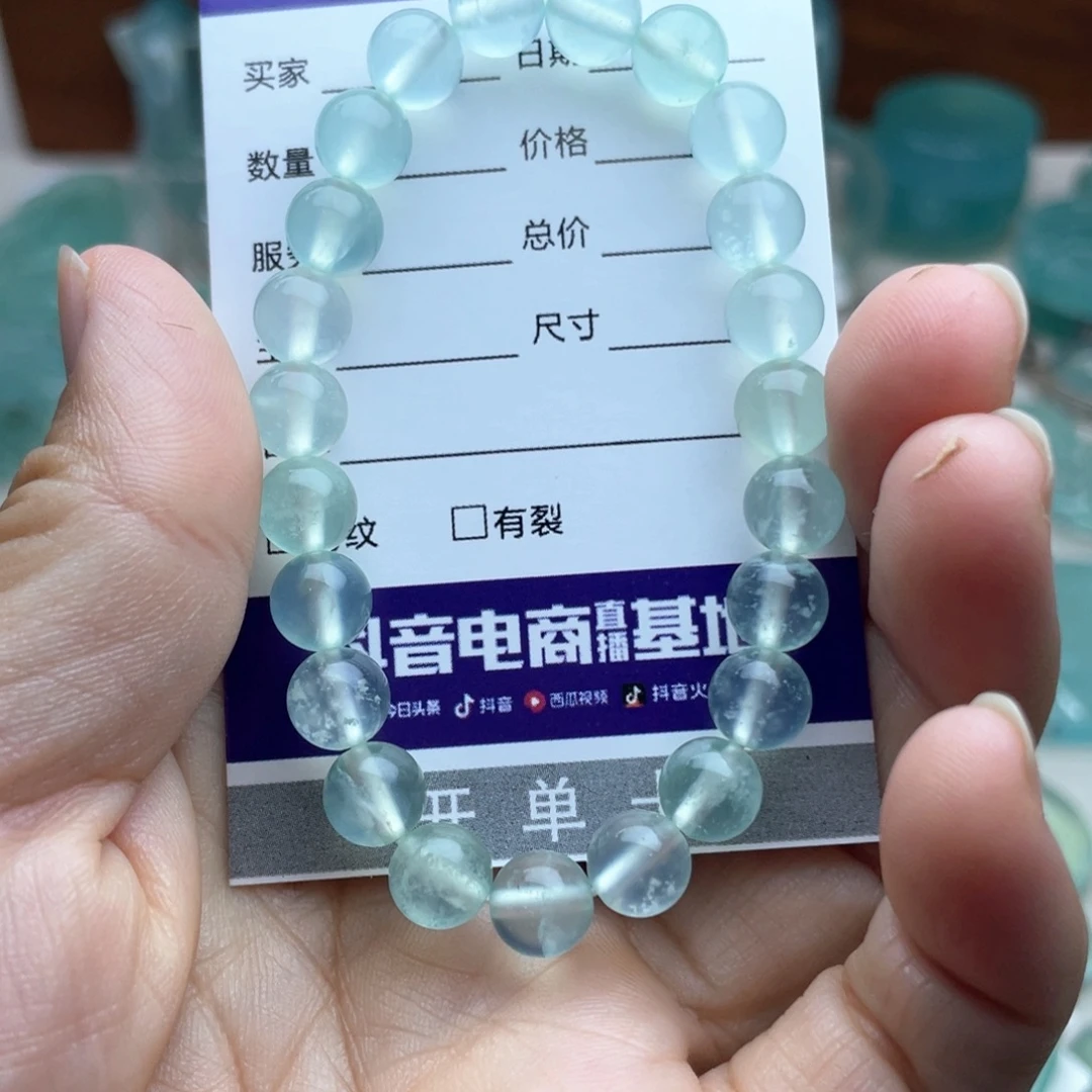 未镶嵌蛇纹石玉手链