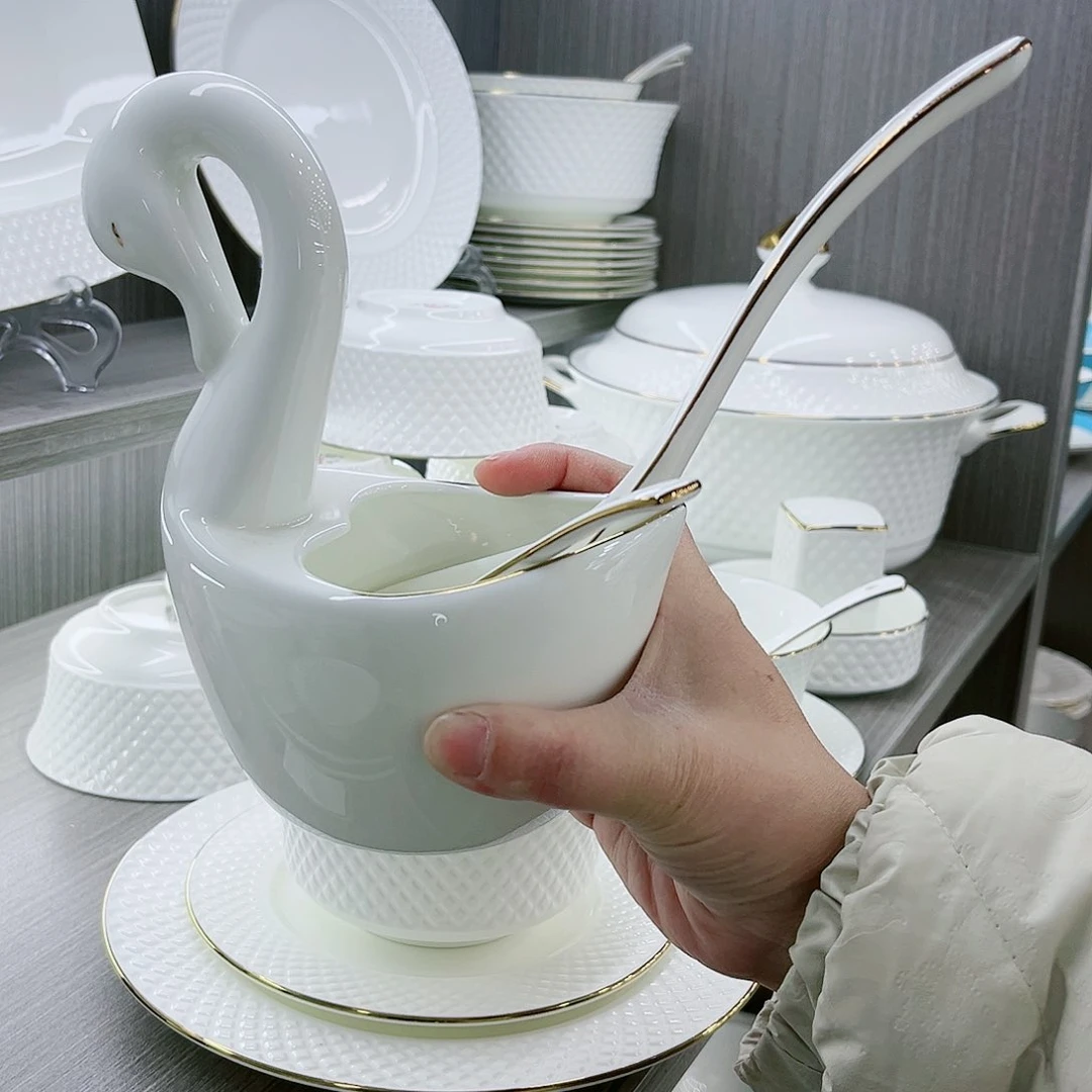 瓷用****9景德镇高档骨瓷餐具系列