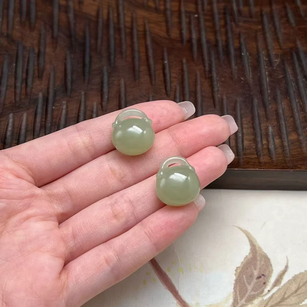 【北野珠宝】天然和田玉吊坠-B237H-11多样性发一17x15x11mm