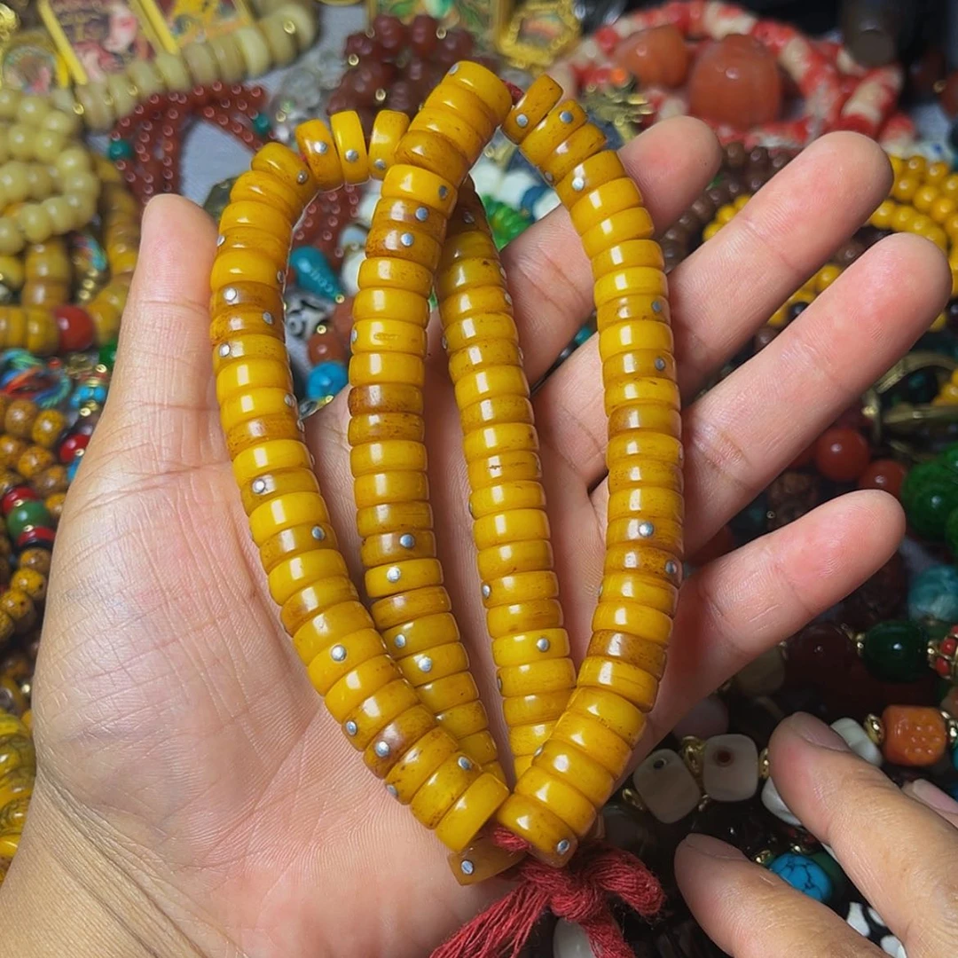 【闪购商品】玻璃颈饰普提手串/普提108