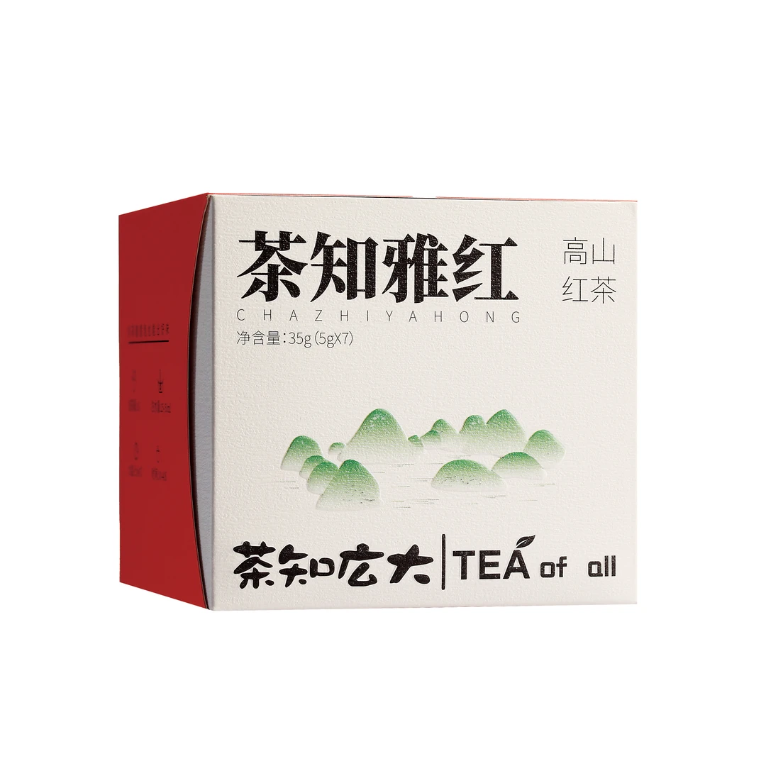 茶知雅红 高山红茶 花果香浓郁 清香甘醇