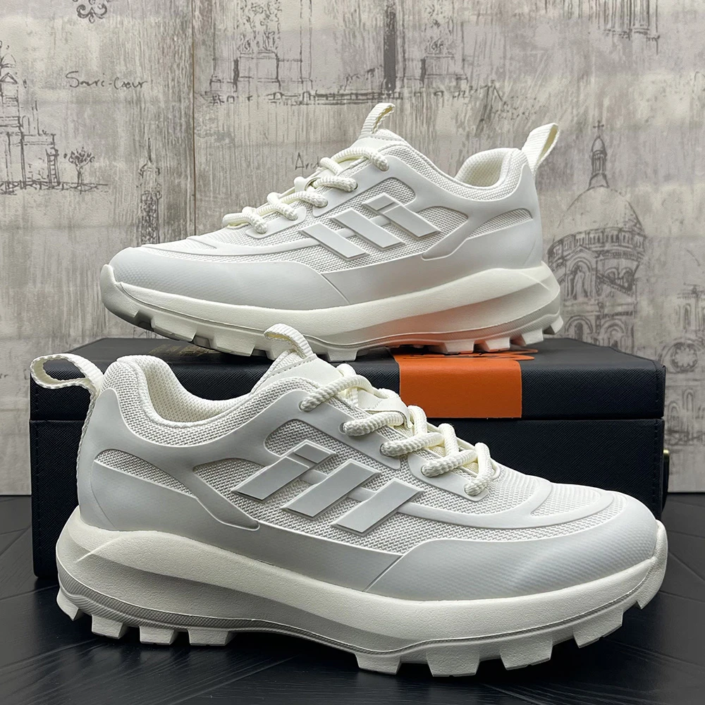 2025夏季新款超火透气网面男鞋软底轻质时尚百搭运动休闲鞋防滑鞋