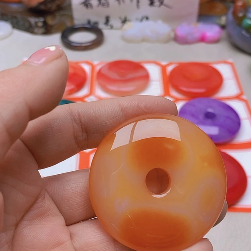 【闪购商品】未镶嵌玛瑙/玉髓珠宝半成品清**俗