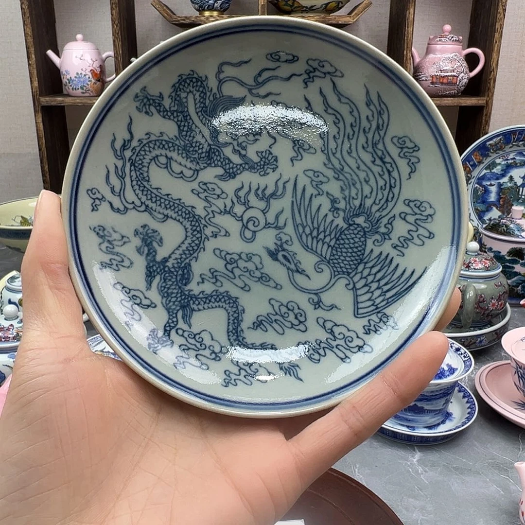 摆件陶景德镇陶瓷567老厂瓷39
