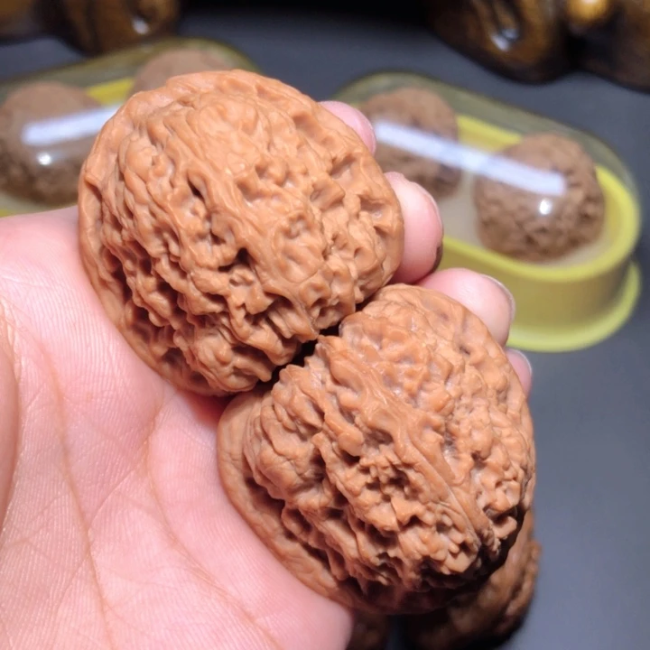 文玩核桃把件2*40南疆