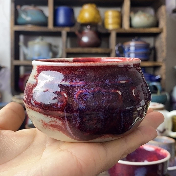 中国神后钧瓷茶具