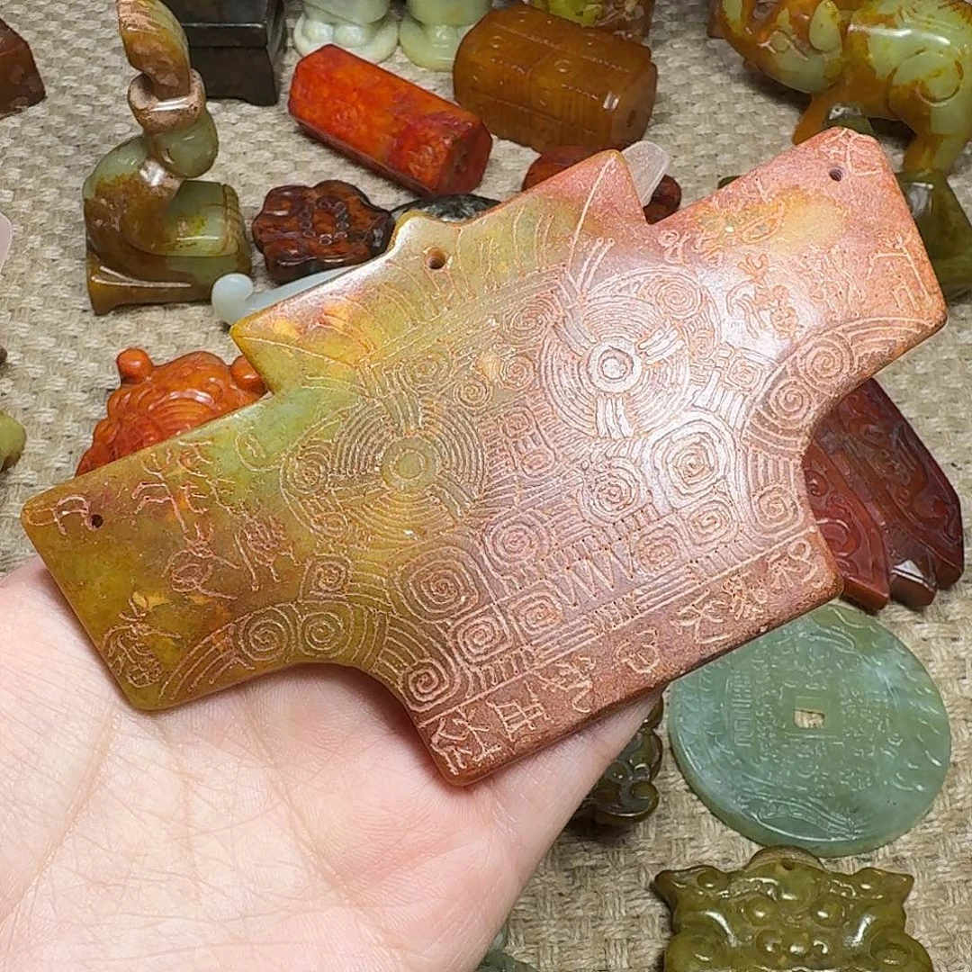 白玉菩提吊坠挂件