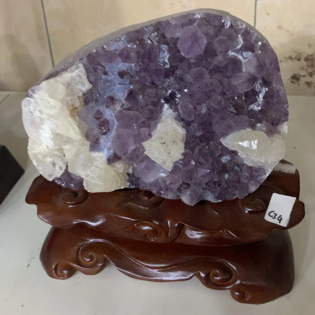 大型摆件（非配饰）紫晶未镶嵌