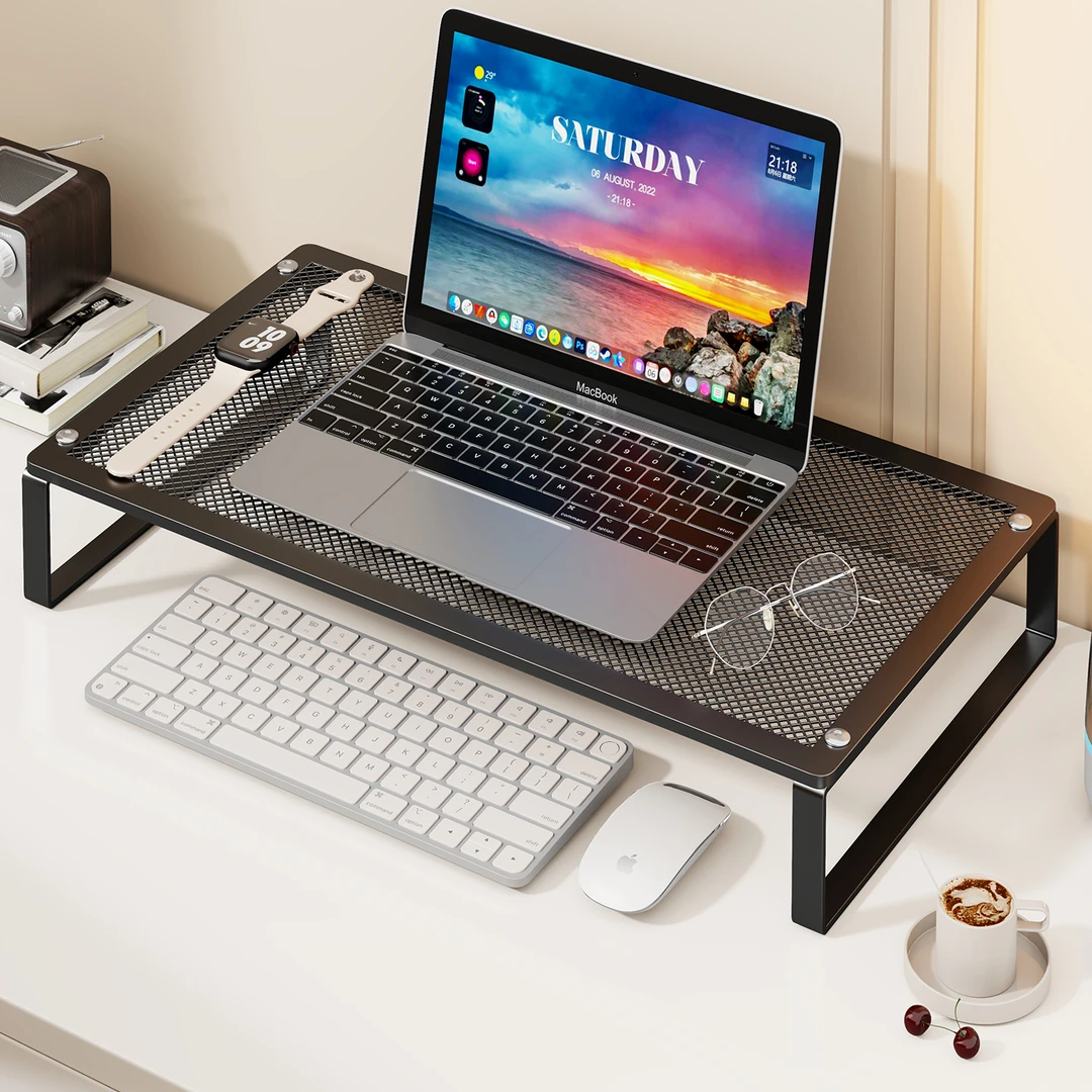 笔记本增高架烧烤架宿舍桌面置物架显示器底座游戏本抬高散热架