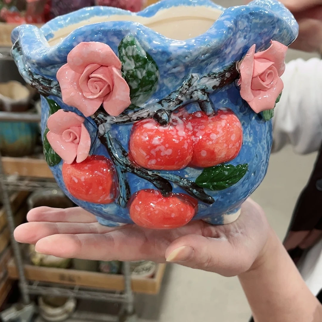 【闪购商品】陶瓷陶瓷多肉植物花盆