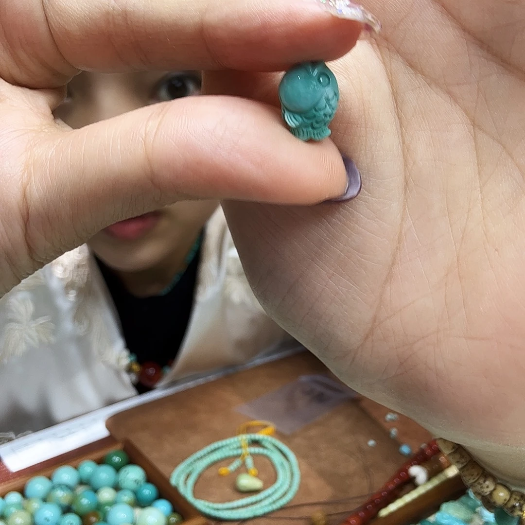 未镶嵌绿松石配件绿松石
