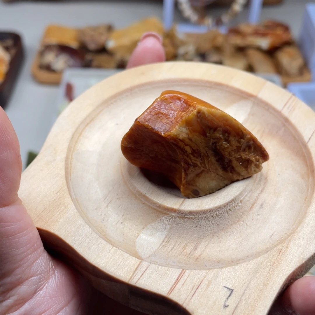 定制琥珀未镶嵌发*天然蜜蜡