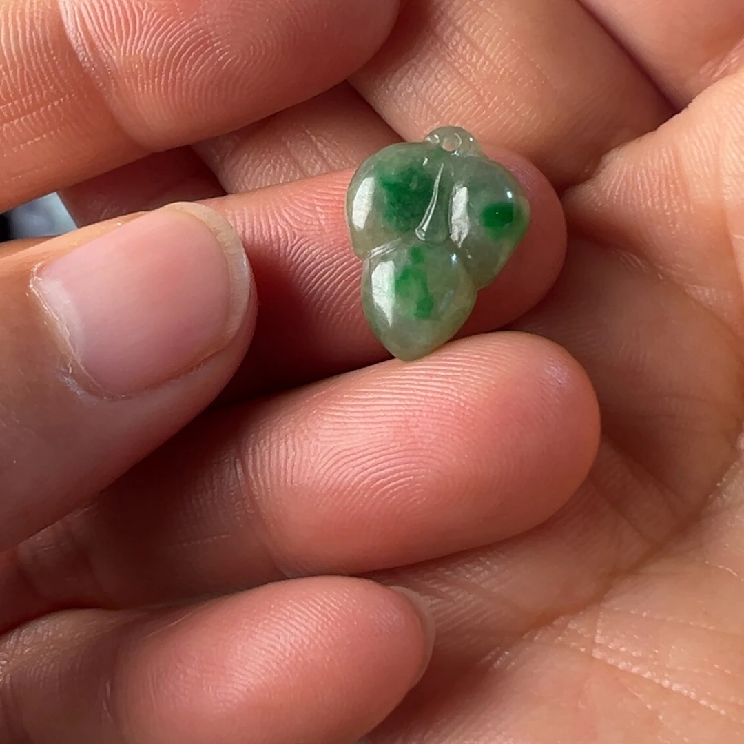 翡翠未镶嵌手镯天然翡翠挂件