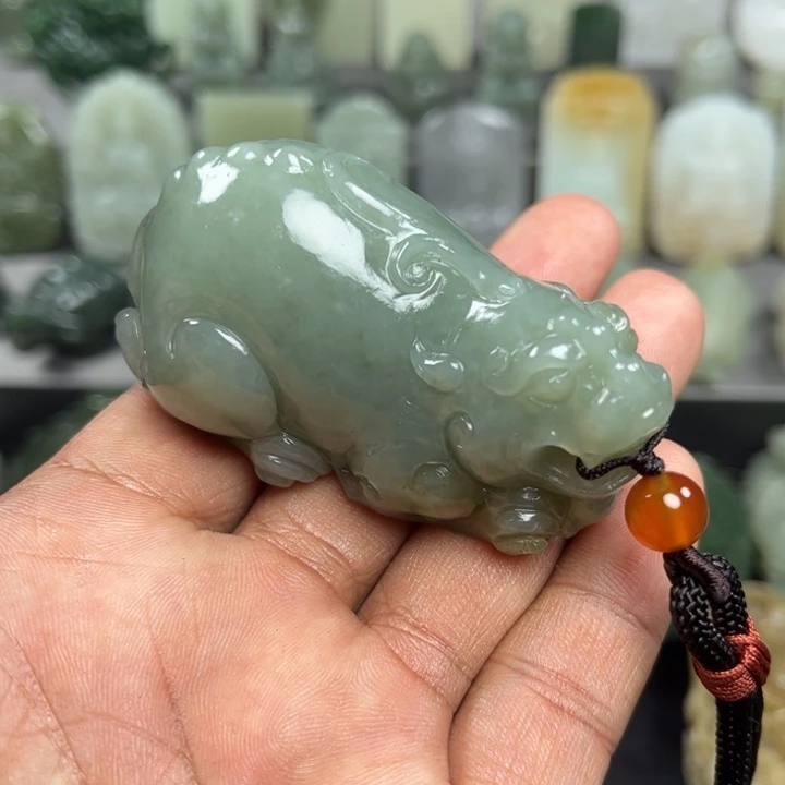 和田玉把件未镶嵌M****o