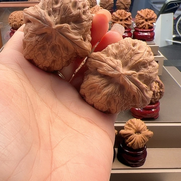 文玩核桃把件48 驴打滚 v-010