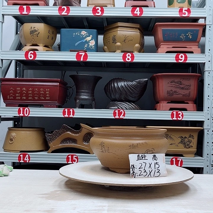 紫砂花盆紫砂花盆