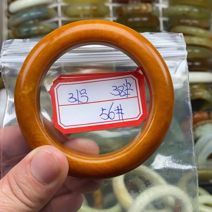 未镶嵌蛇纹石玉手绳