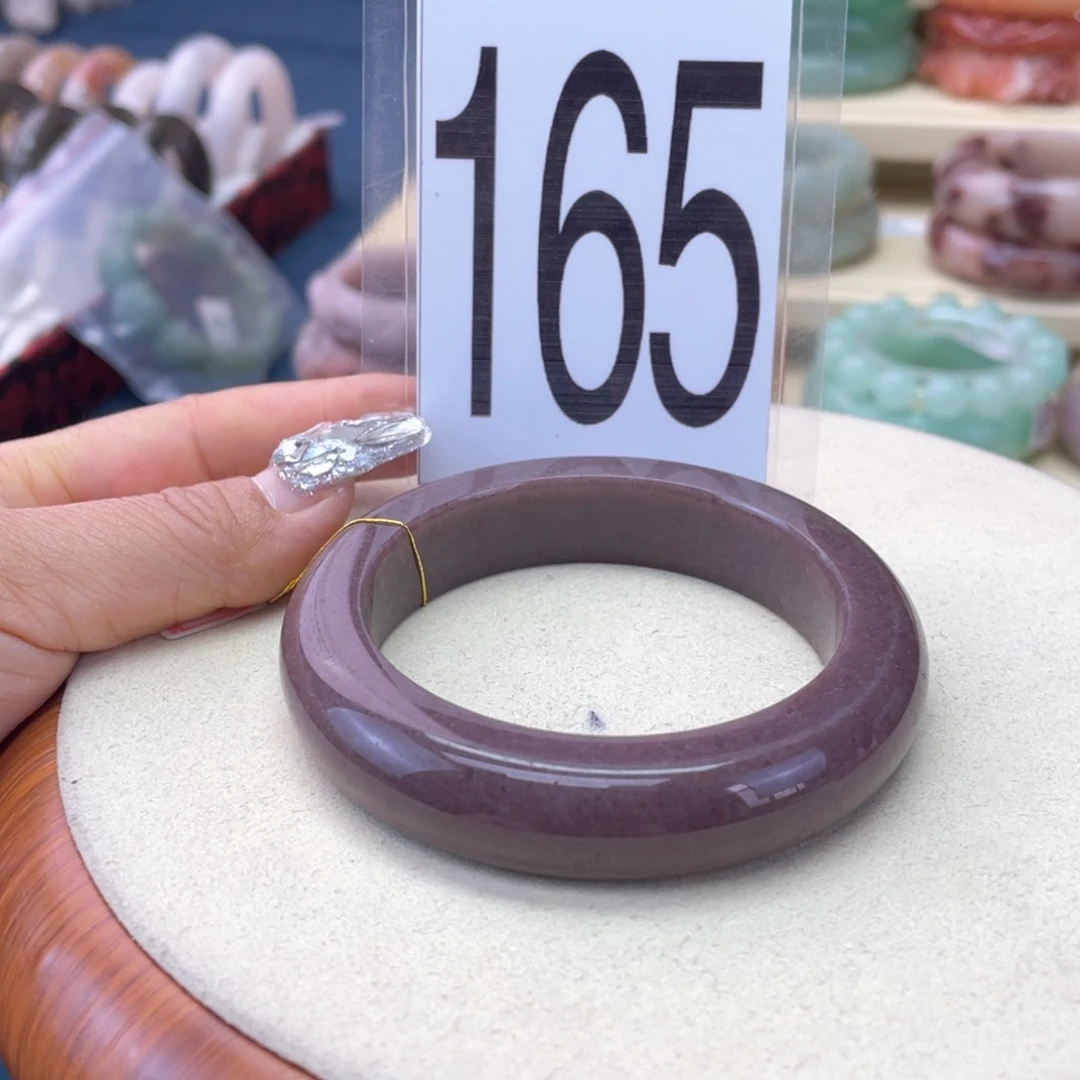 石英质玉未镶嵌手镯56.6