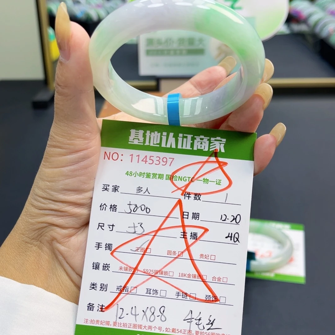 未镶嵌手镯翡翠多人