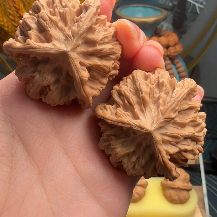 把件桃核三棱 全品47