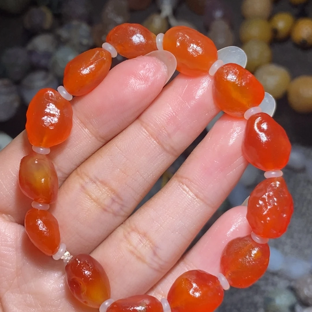 未镶嵌玛瑙/玉髓珠宝半成品