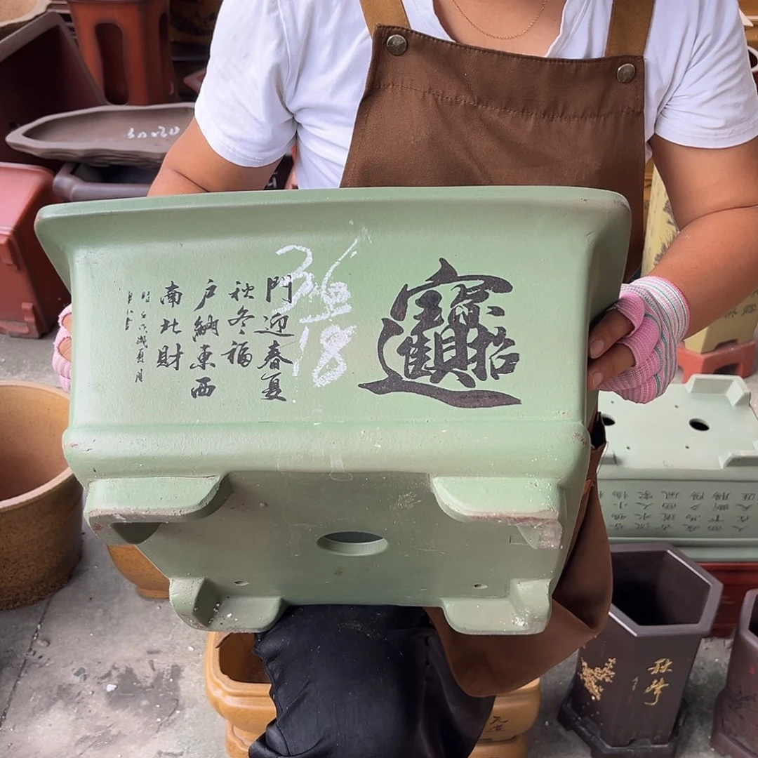 紫砂花盆盆景艺术