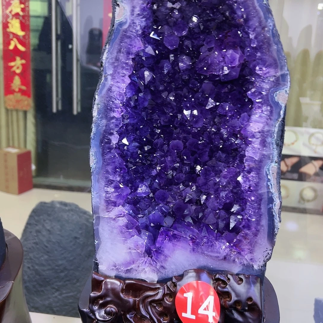 紫晶大型摆件（非配饰）未镶嵌