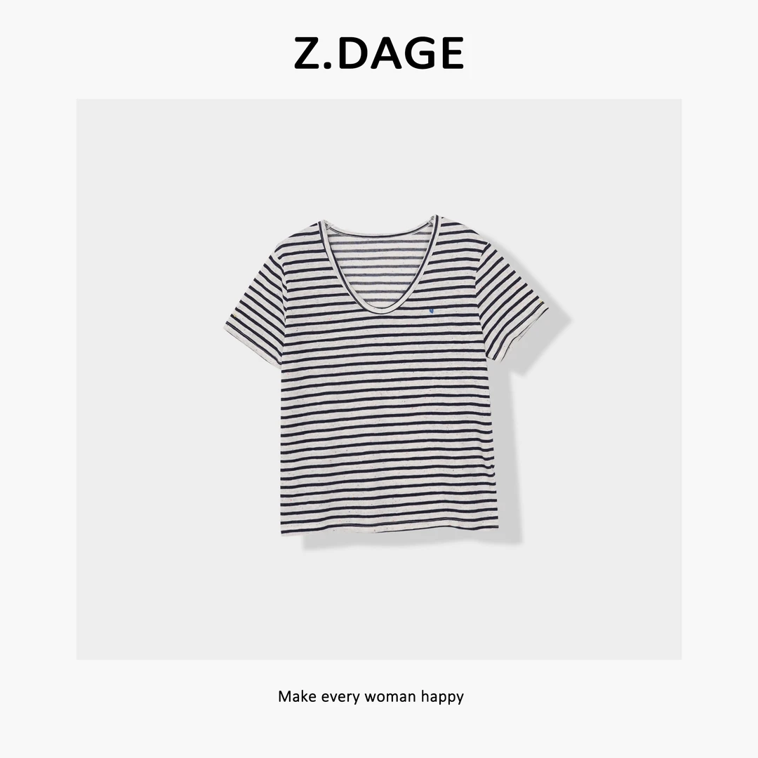z.dage-'空气T‘春夏新款极简韩系感T恤-256222