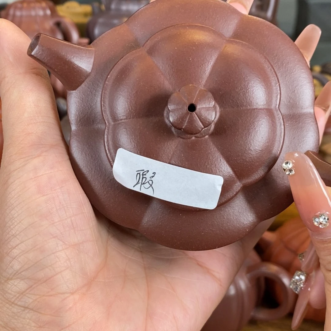 茶壶紫砂原矿泥料手工壶直播间